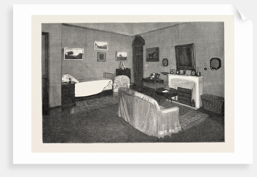 The Late Duke of Albany: The Bedroom in which the Duke Died Villa Nevada Cannes by Anonymous