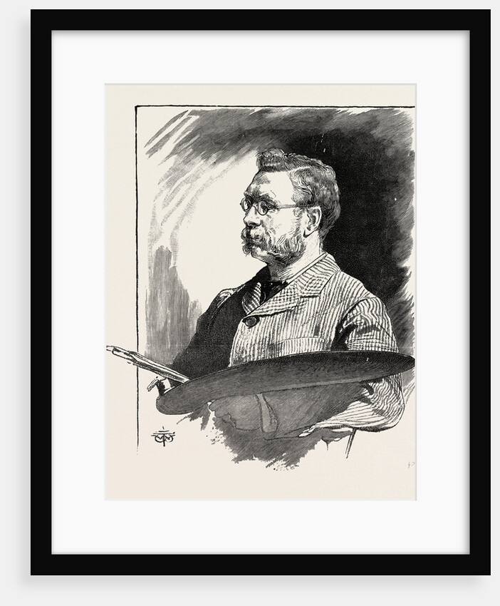 Colin Hunter the Recently Elected A.R.A. by Anonymous