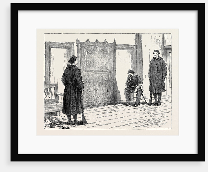 The Massacres at Batak, the Trial of the Bashi-Bazouks at Philippopolis; a Very Tedious Affair: the Guard of the Court by Anonymous