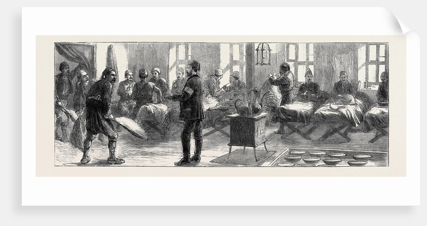 The Eastern Question; at Nisch: We Shall Live to Fight Again!: Turks in the English Red Cross Hospital by Anonymous