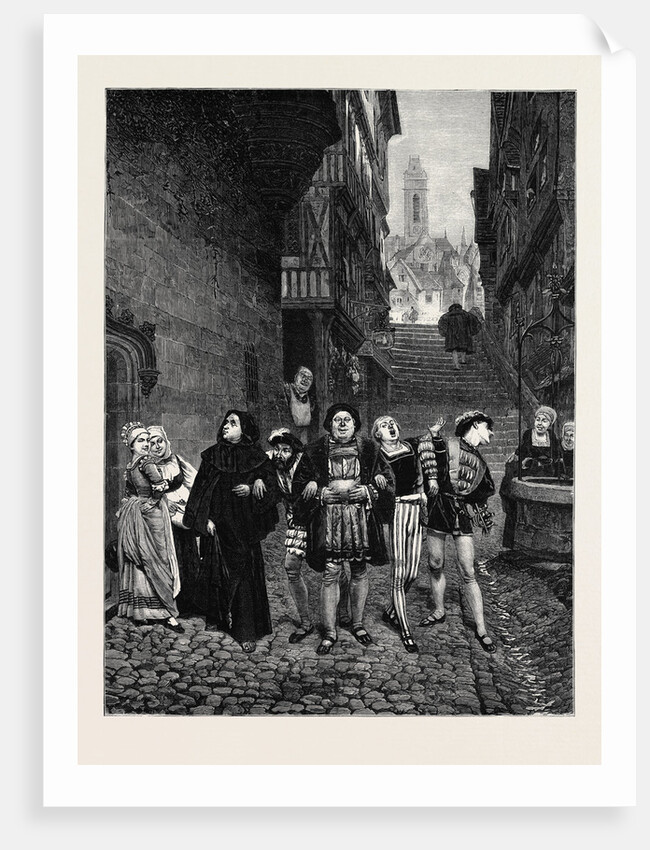 Ils Allaient Dodelinant De La Teste (They Went Along Wagging Their Heads), Rabelais by Anonymous