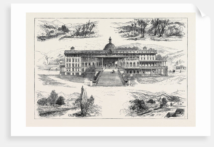 At the White Sulphur Springs, Western Virginia by Anonymous