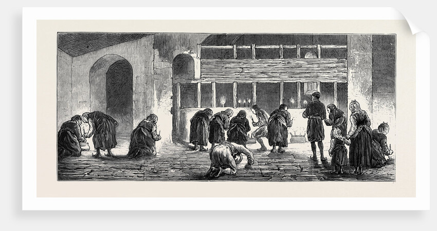 The War in the East: Mass for the Victims of the Bulgarian Massacres in the Church of Batak by Anonymous