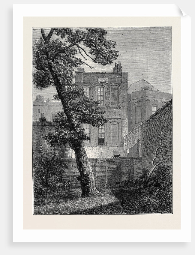 The House of Milton: the Pretty Garden House in Petty France, Number 19, York Street, Westminster by Anonymous