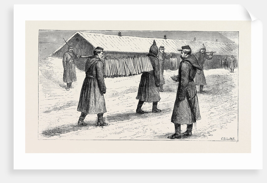 The Eastern Question, with the Russians: Tallow for the Camp, Kischineff by Anonymous