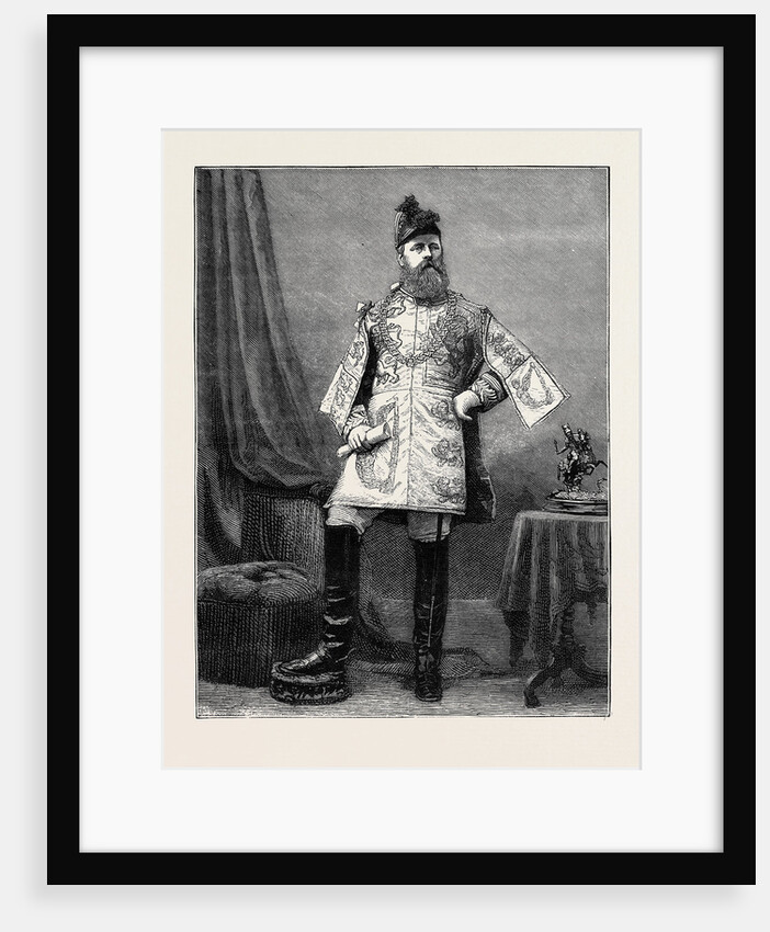 Major Osmond Barnes (Tenth Bengal Cavalry), Garter King-at-Arms During the Recent Imperial Assemblage at Delhi by Anonymous