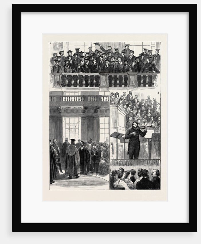 Installation of Herr Joachim As Musical Doctor at the University of Cambridge by Anonymous