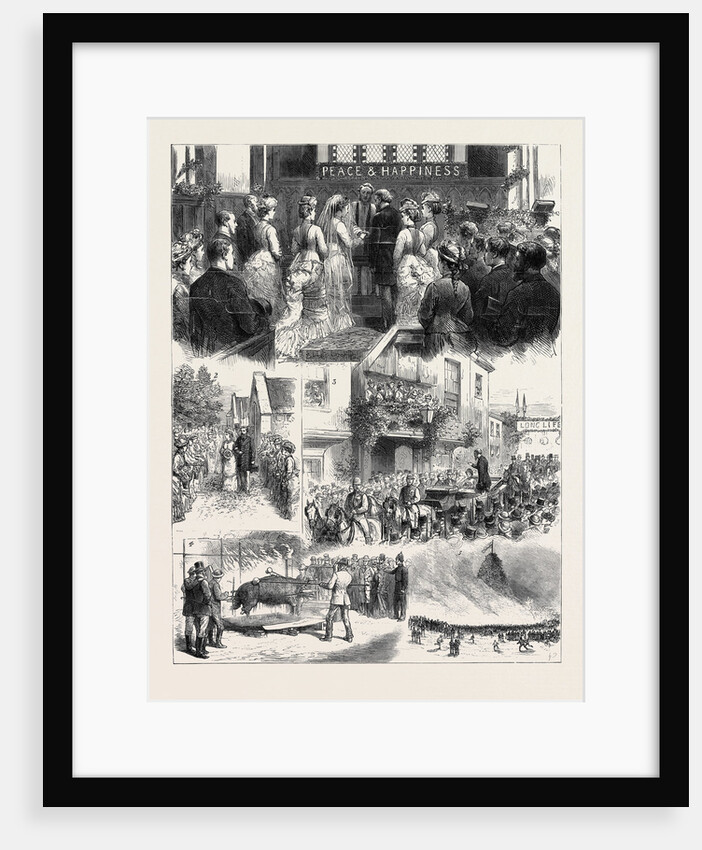 Marriage in High Life, the Wedding of Lady Theodora Grosvenor and Mr. T. Merthyr Guest by Anonymous