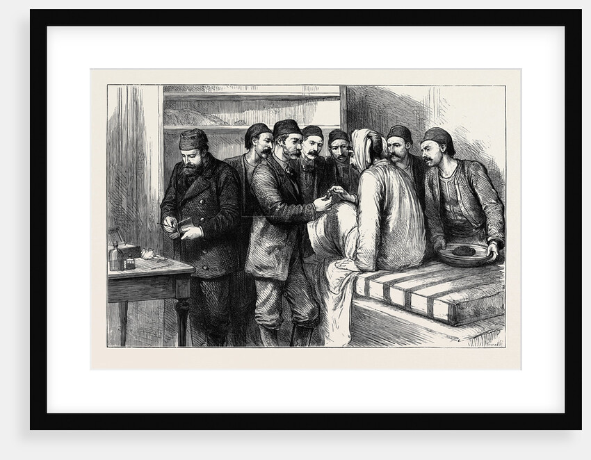 The Eastern Question: a Servian Bullet, English Surgery at Sofia by Anonymous