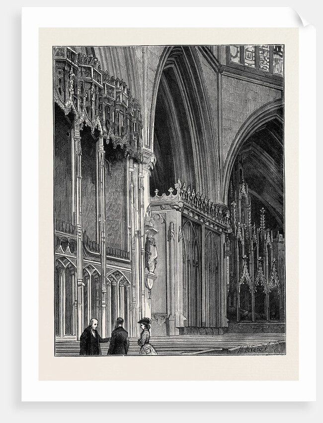 The Restoration of Tewkesbury Abbey: The Countess of Warwick's Chapel by Anonymous