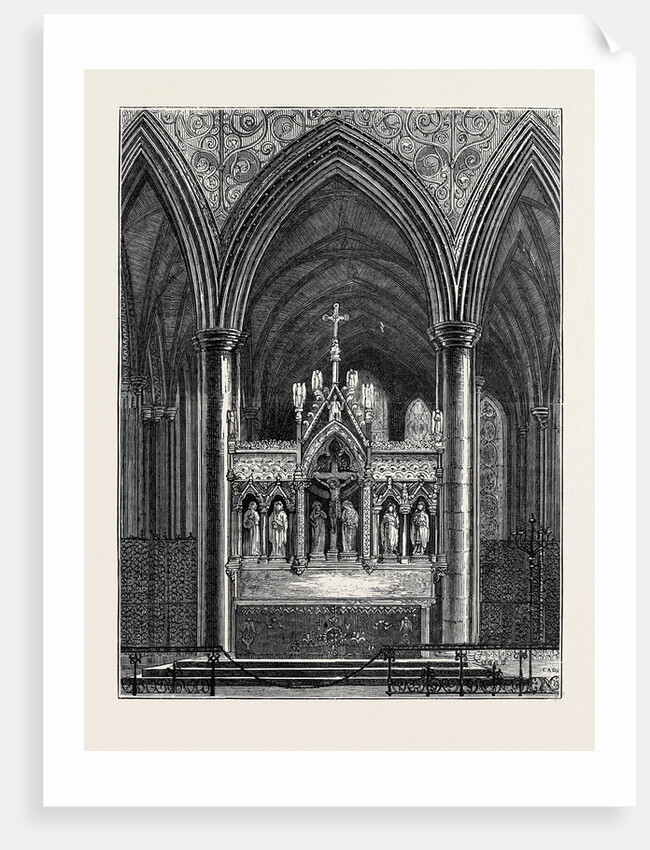 New Reredos, Salisbury Cathedral, Gift of Earl Beauchamp by Anonymous