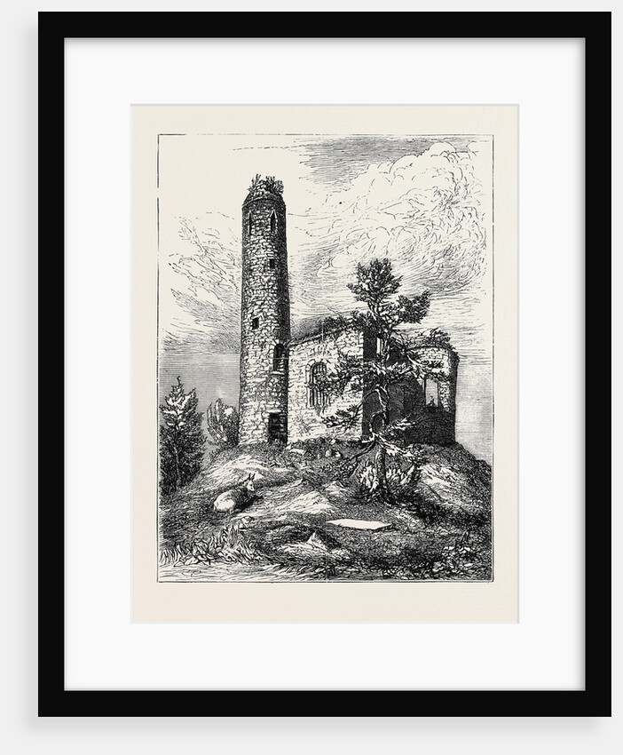 Turlough Round Tower, Ireland by Anonymous