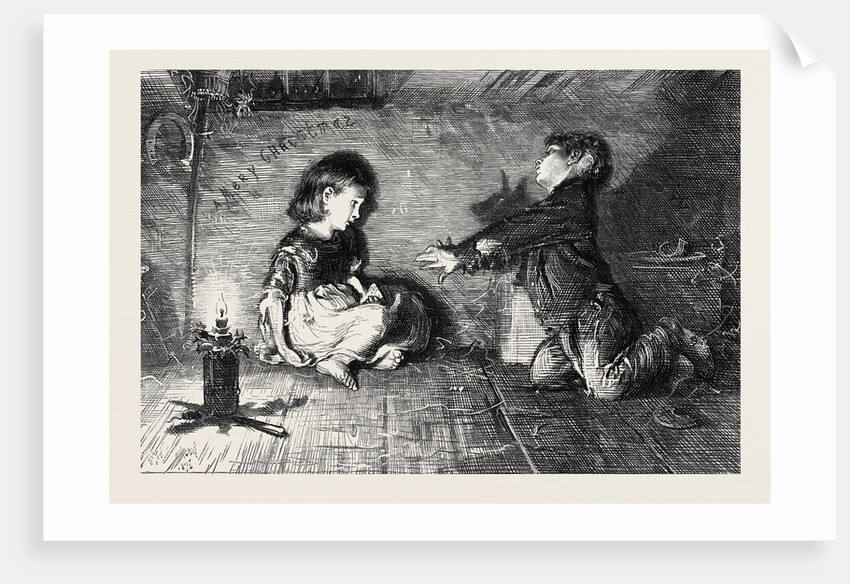 Children of the Great City from the Picture by F.W. Lawson, 1877 by Anonymous