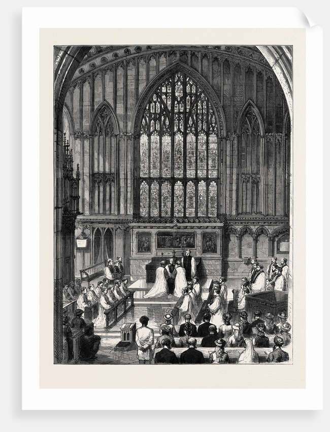 Consecration of Dr. R. Caldwell and Dr. E. Sargent As Missionary Bishops in St. Paul's Cathedral, Calcutta by Anonymous