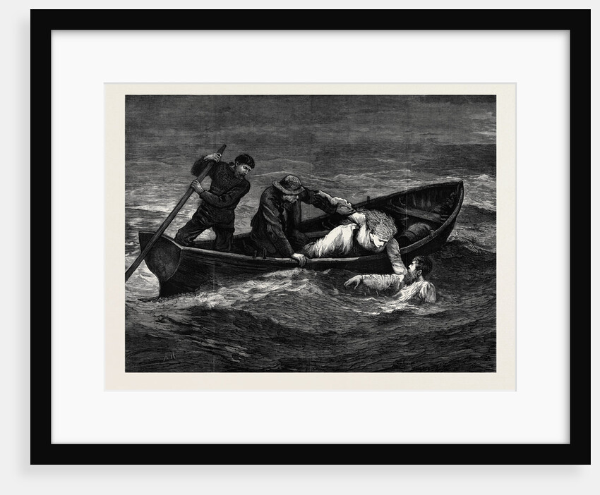 Scene from Mr. Charles Reade's New Drama, the Scuttled Ship, at the Olympic Theatre, London, 1877 by Anonymous