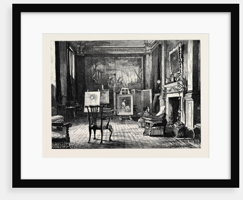 An Artist's Studio, Mr. J.E. Millais, R.A. At Home by Anonymous