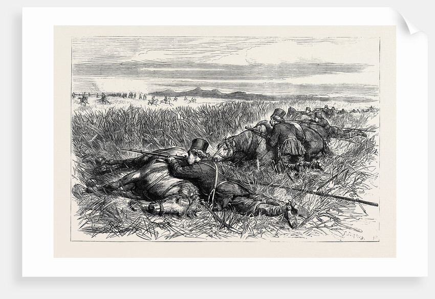 The War in the East, with the Cossacks: An Entrenchment of Cossacks by Anonymous