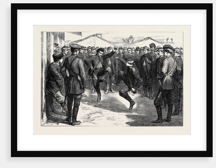 The War in the East, with the Russians: A Dance of the Thirty-First Regiment of Foot by Anonymous