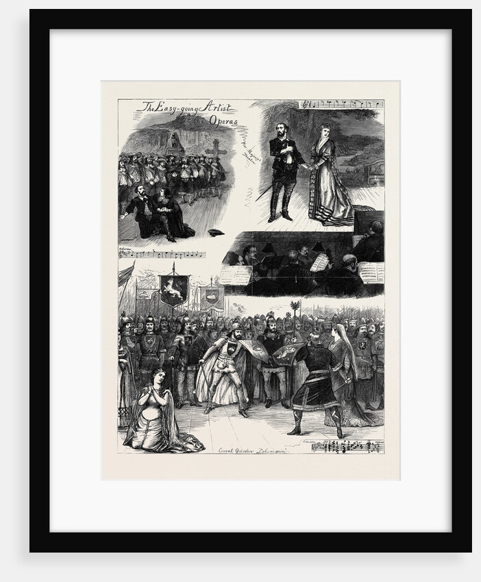 At the Operas: Lucia De Lammermoor at Her Majesty's; Lohengrin at Covent Garden; London by Anonymous