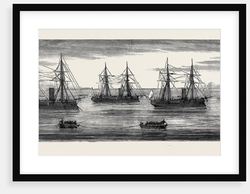 The War in the East: with Hobart Pasha, Diagram of Hobart Pasha's Means of Defence against Torpedo Boats: The Situation of the Fleet When Attacked by Anonymous