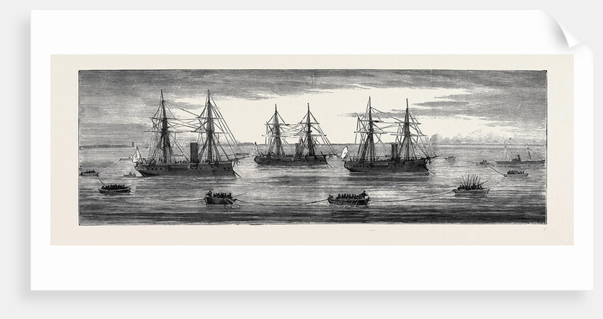 The War in the East: with Hobart Pasha, Diagram of Hobart Pasha's Means of Defence against Torpedo Boats: The Situation of the Fleet When Attacked by Anonymous