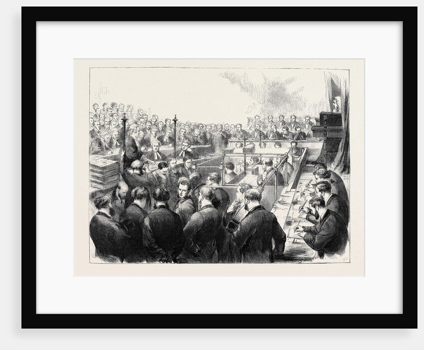 The Overend and Gurney Trial, 1870 by Anonymous