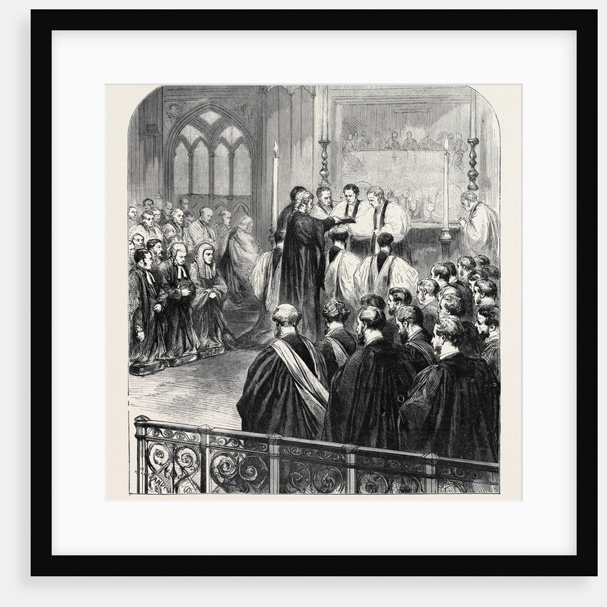 Consecration at Westminster Abbey, 1870, London by Anonymous