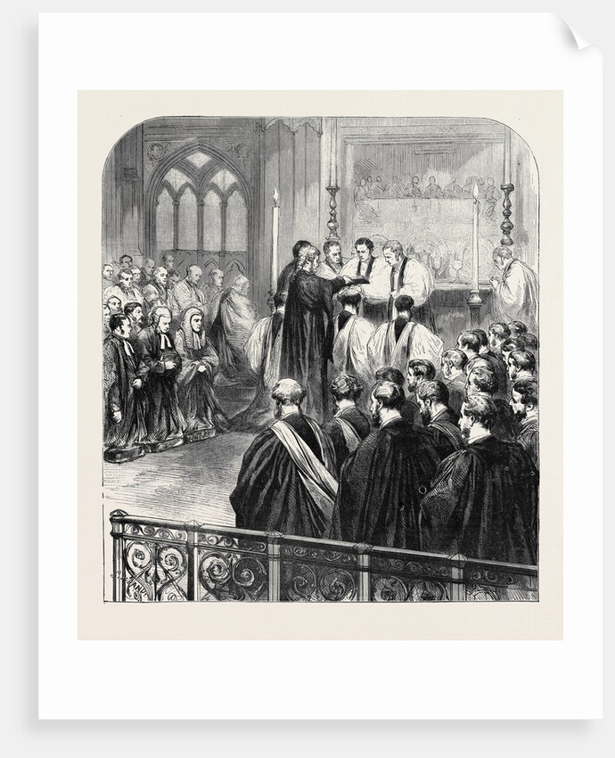 Consecration at Westminster Abbey, 1870, London by Anonymous