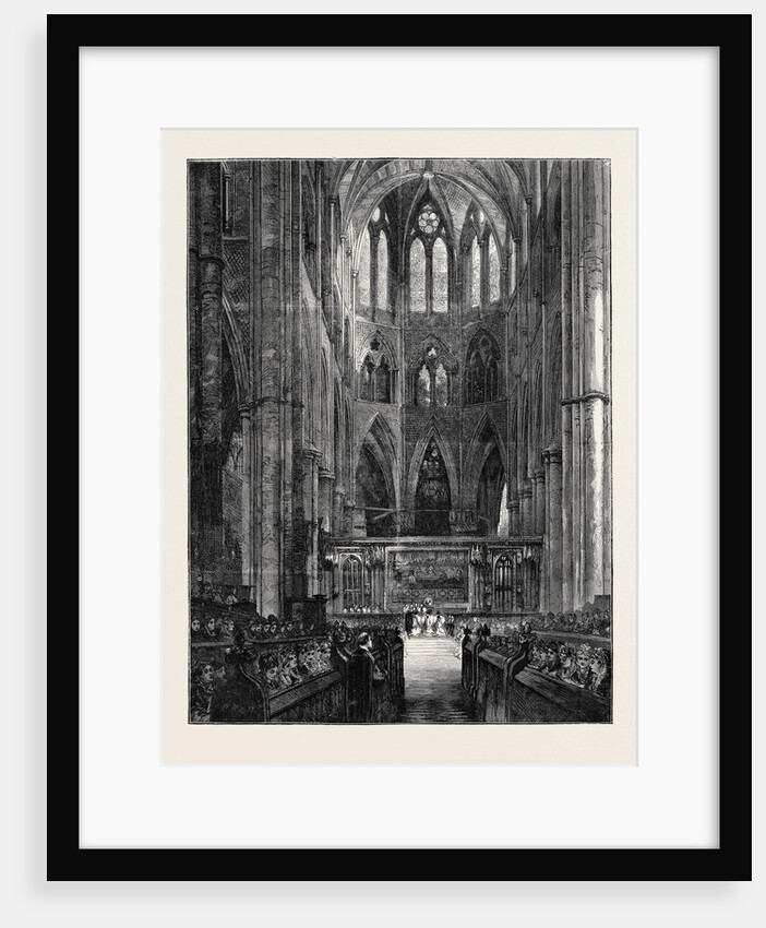 Westminster Abbey, London, 1870 by Anonymous