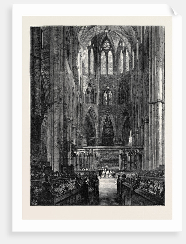 Westminster Abbey, London, 1870 by Anonymous