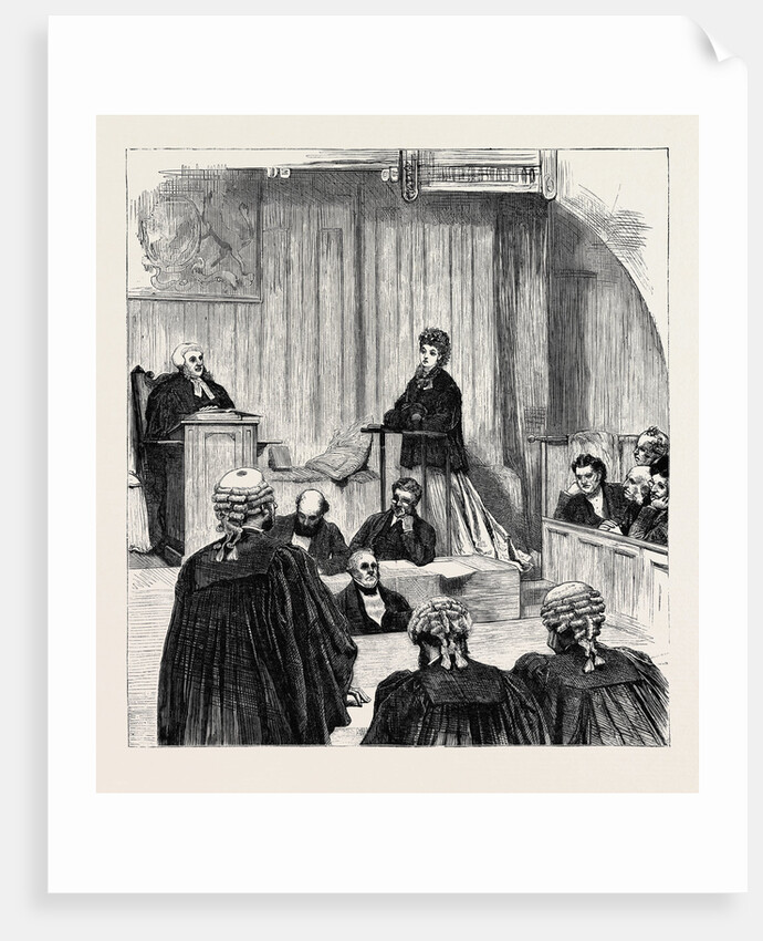 The Divorce Court, 1870 by Anonymous