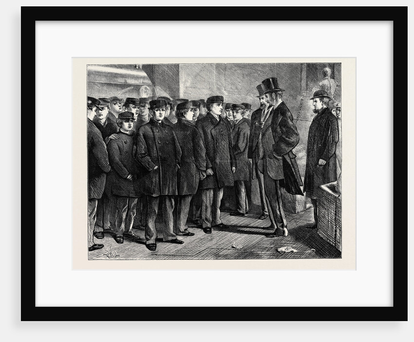 English Refuge Boys in New York, 1870, USA by Anonymous
