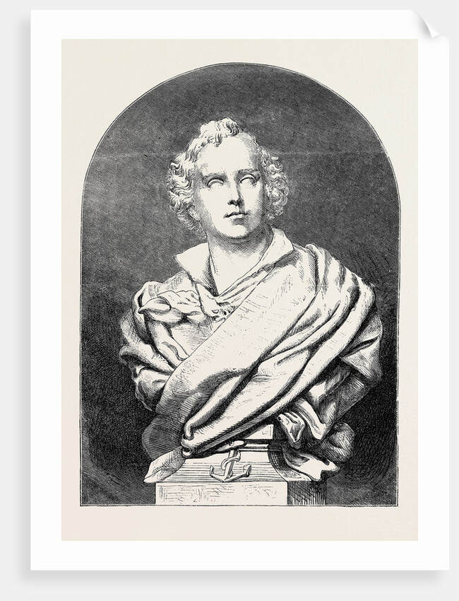 Bust of Waghorn, Erected at Port Said, on the Banks of the Suez Canal by Anonymous