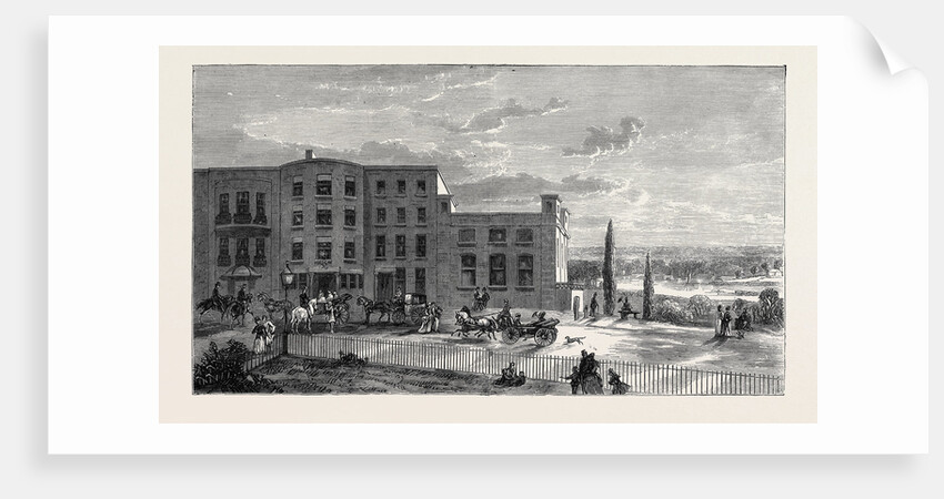 The Old Star and Garter, London, 1870 by Anonymous