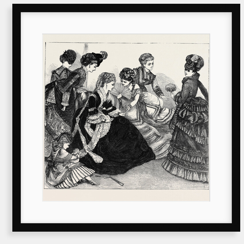 Paris Fashions, 1870 by Anonymous