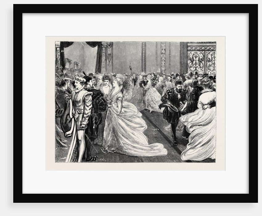 Fancy Ball at Manchester, 1870 by Anonymous