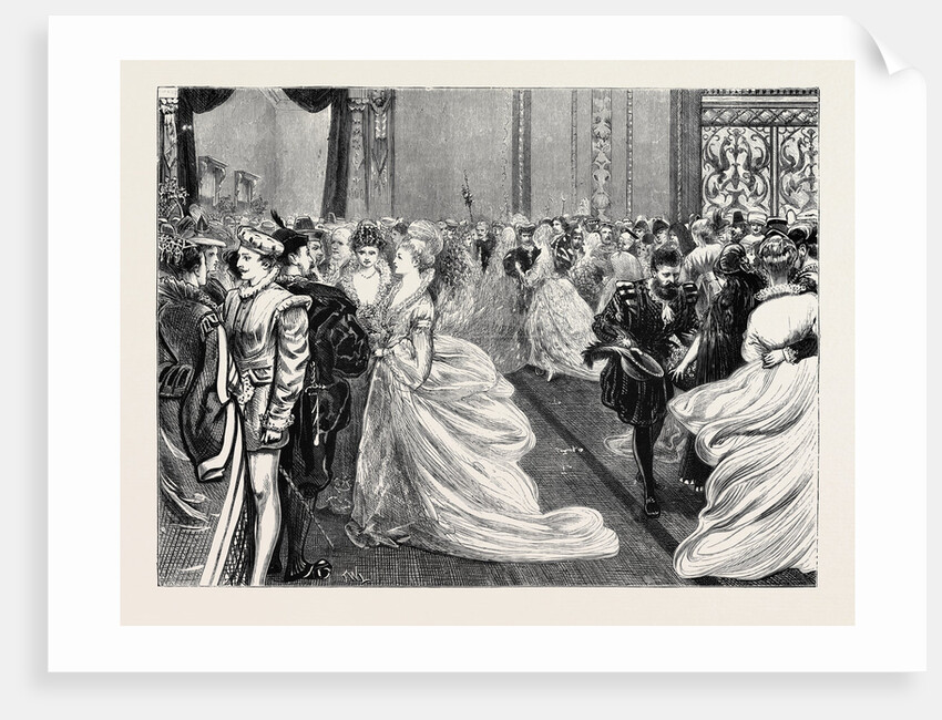 Fancy Ball at Manchester, 1870 by Anonymous