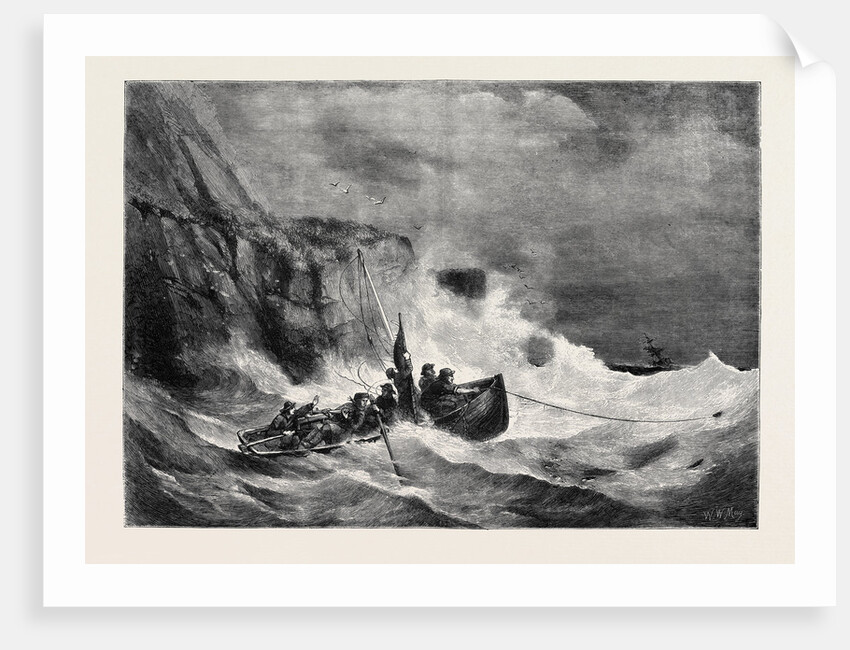 Off to the Rescue, 1870 by Anonymous