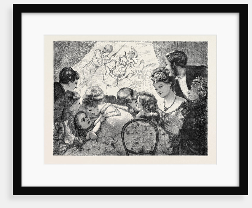 A Pantomime Party, 1870 by Anonymous