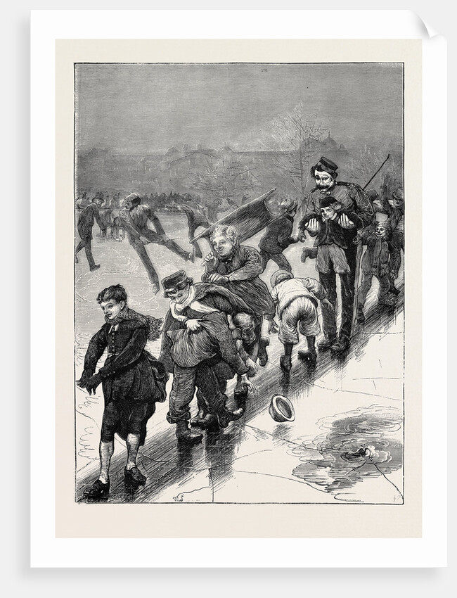 A London Slide, 1870 by Anonymous