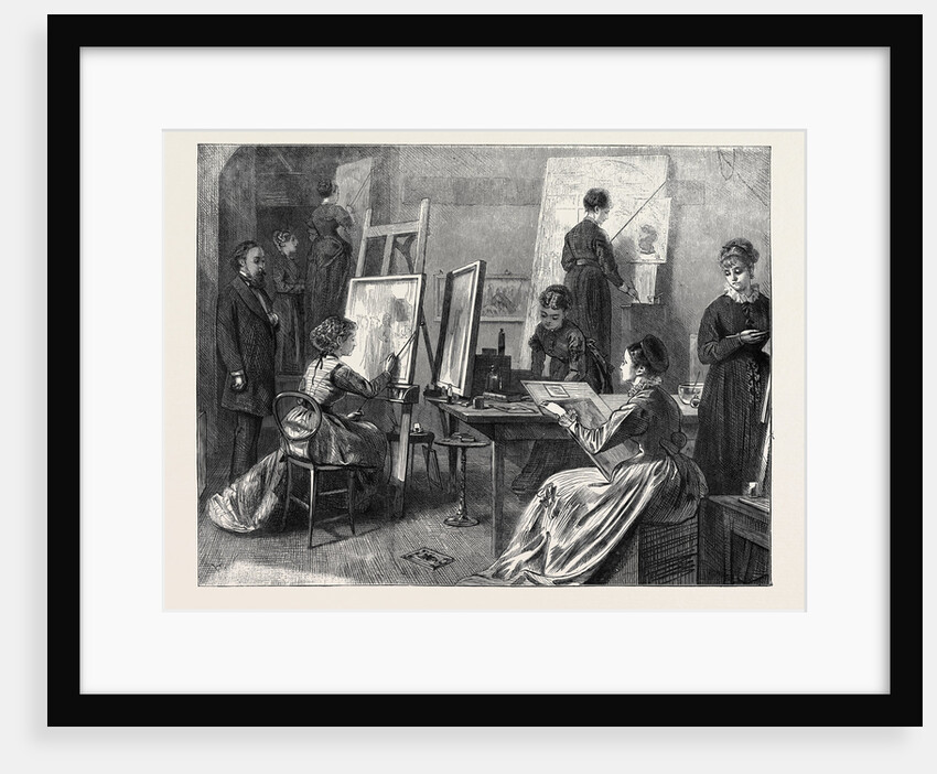 The Painting in the South Kensington Museum, London, 1870 by Anonymous