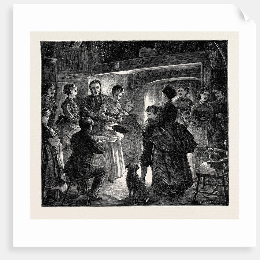 Shrove Tuesday, 1870 by Anonymous