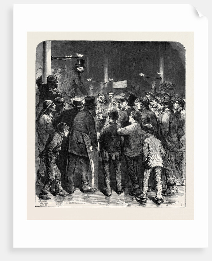 Columbia Fish Market, the First Sale, 1870 by Anonymous
