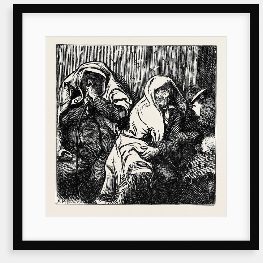 The Train to Liverpool, 1870 by Anonymous