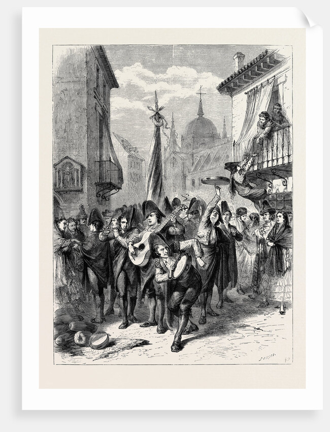 Spanish Carnival, 1870 by Anonymous