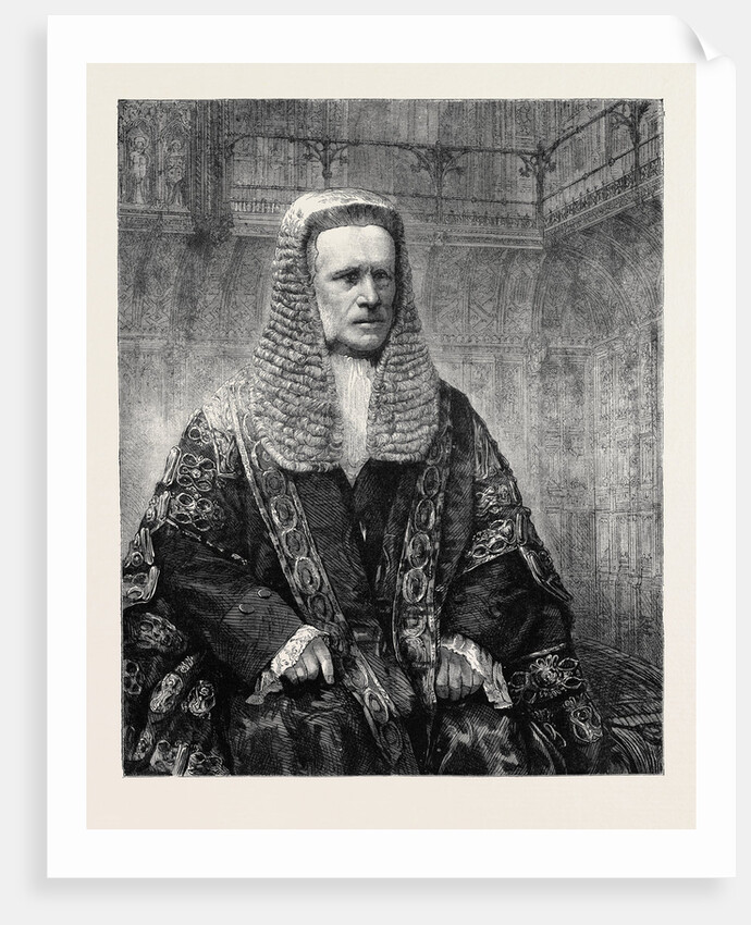The Lord Chancellor, 1870 by Anonymous