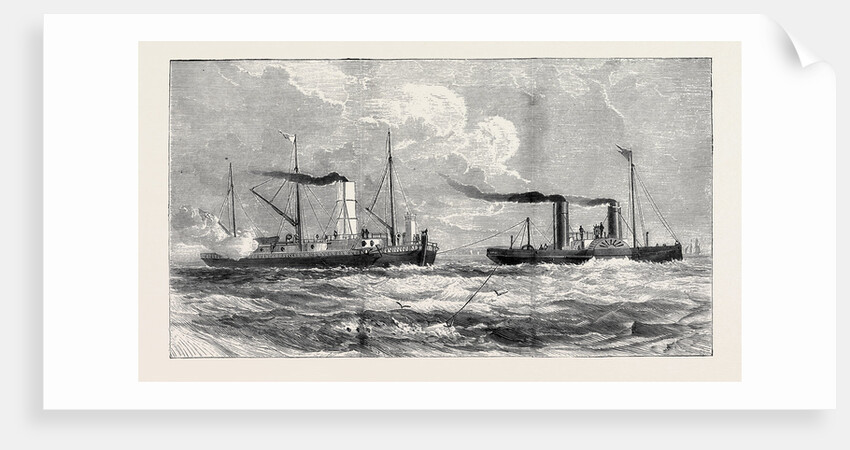 The Harvey Torpedo Trial, 1870 by Anonymous