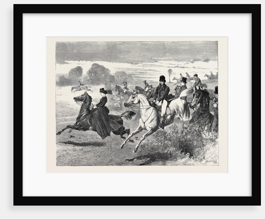 Hunting, 1870 by Anonymous