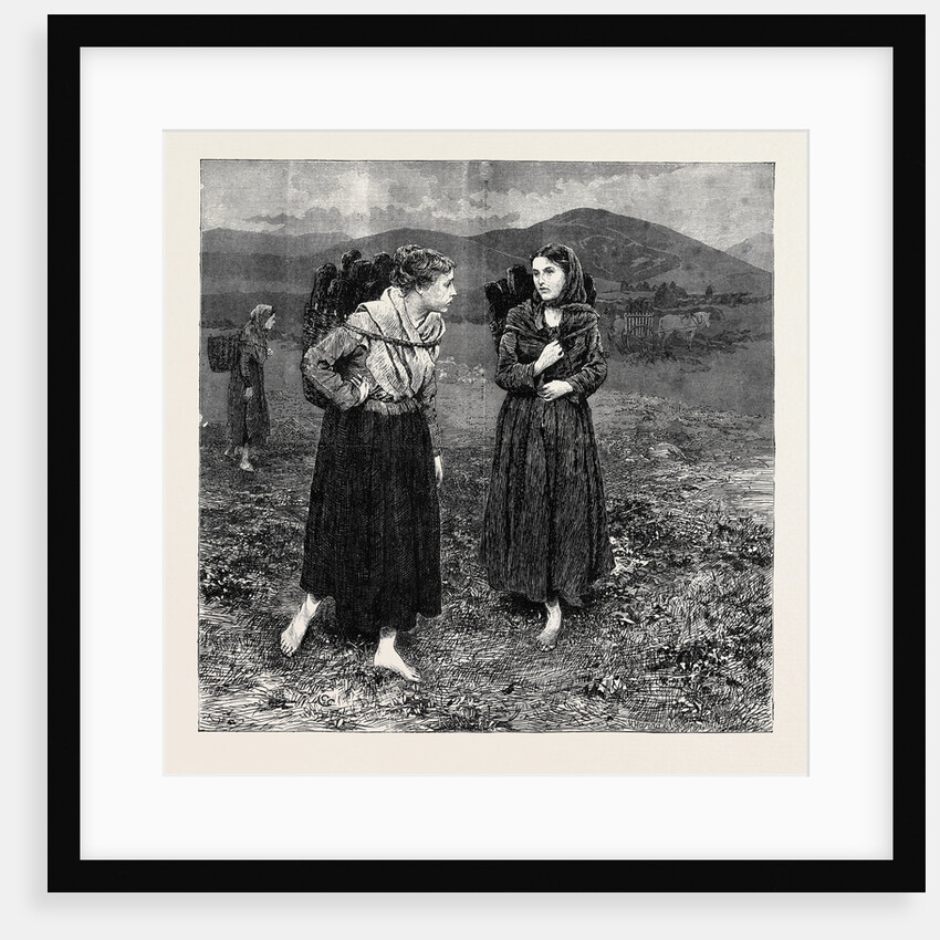 Irish Sketches: Turf Carriers, 1870 by Anonymous