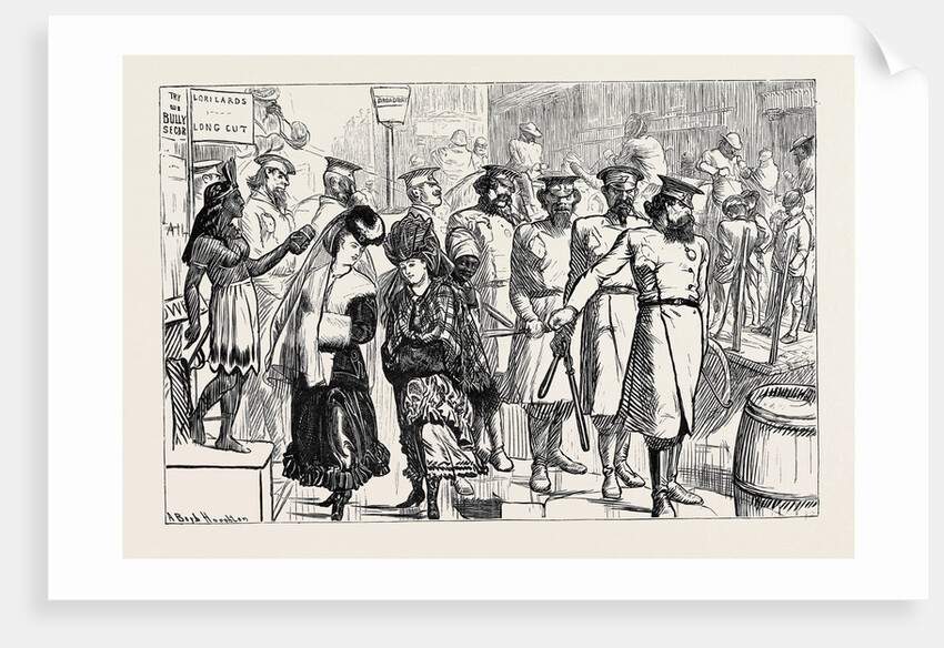 New York Police, 1870 by Anonymous